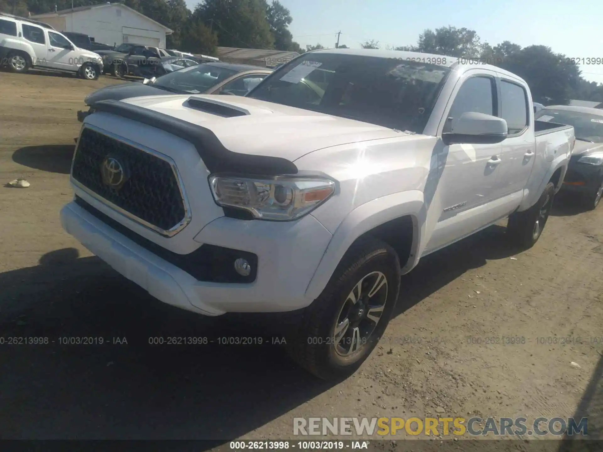 2 Photograph of a damaged car 3TMDZ5BN0KM061801 TOYOTA TACOMA 2019