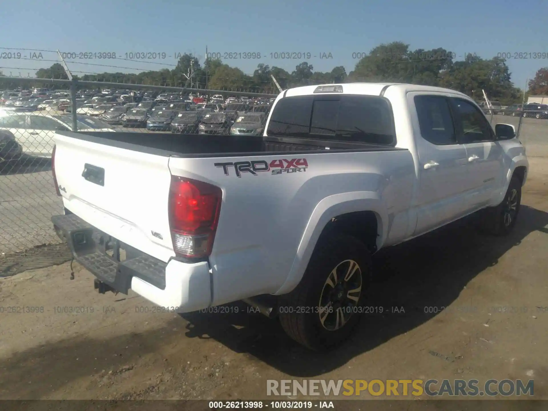 4 Photograph of a damaged car 3TMDZ5BN0KM061801 TOYOTA TACOMA 2019