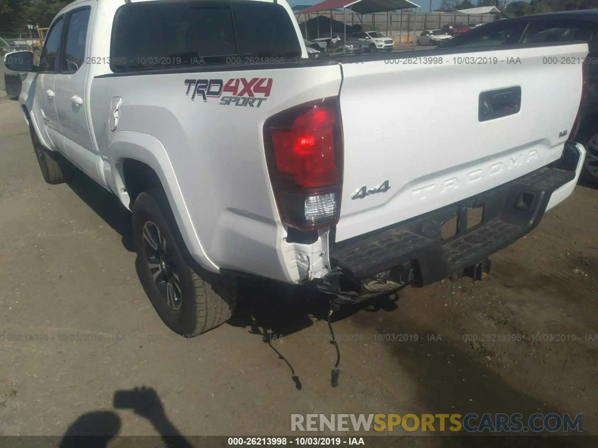 6 Photograph of a damaged car 3TMDZ5BN0KM061801 TOYOTA TACOMA 2019