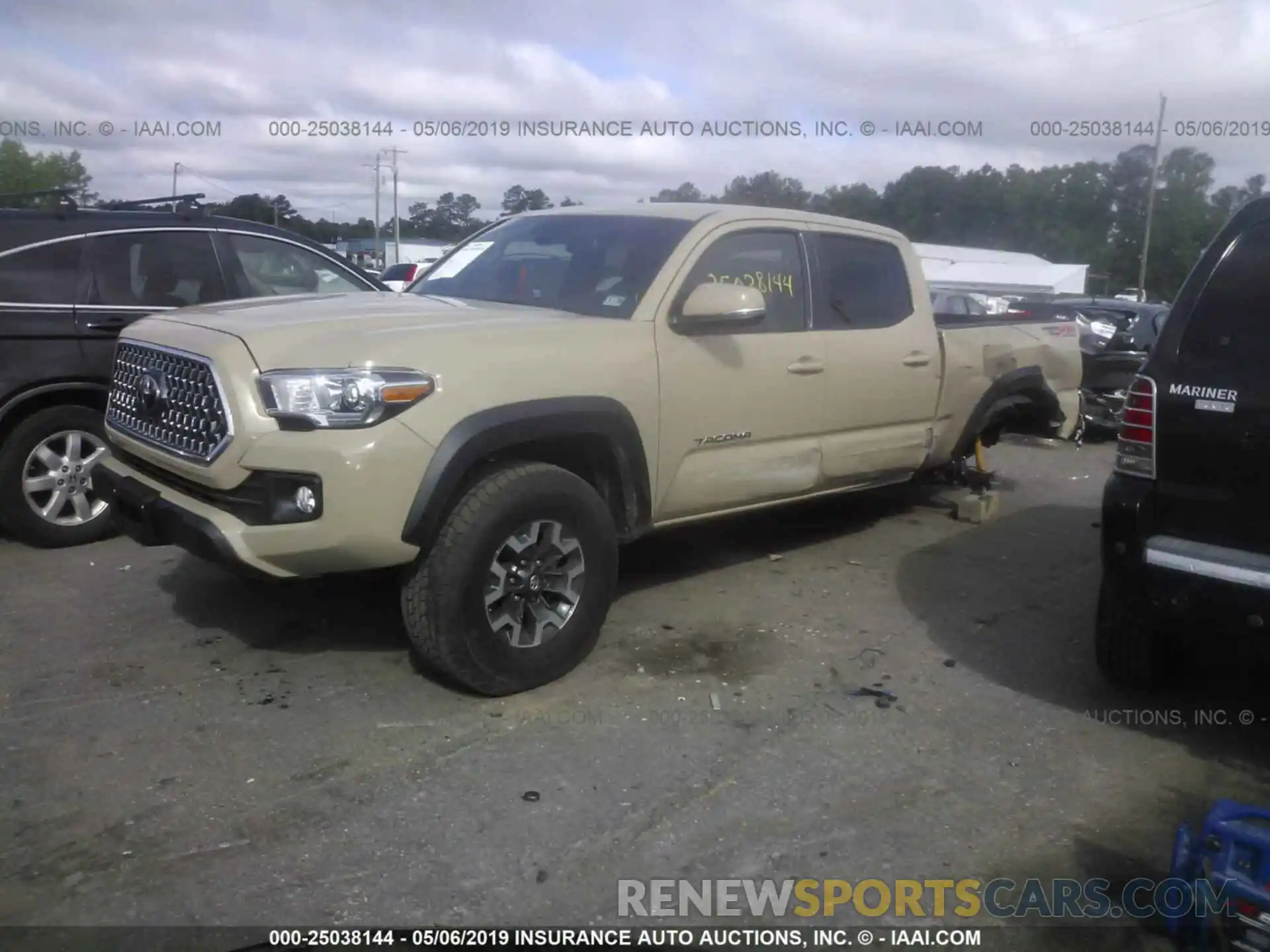 2 Photograph of a damaged car 3TMDZ5BN0KM065914 TOYOTA TACOMA 2019