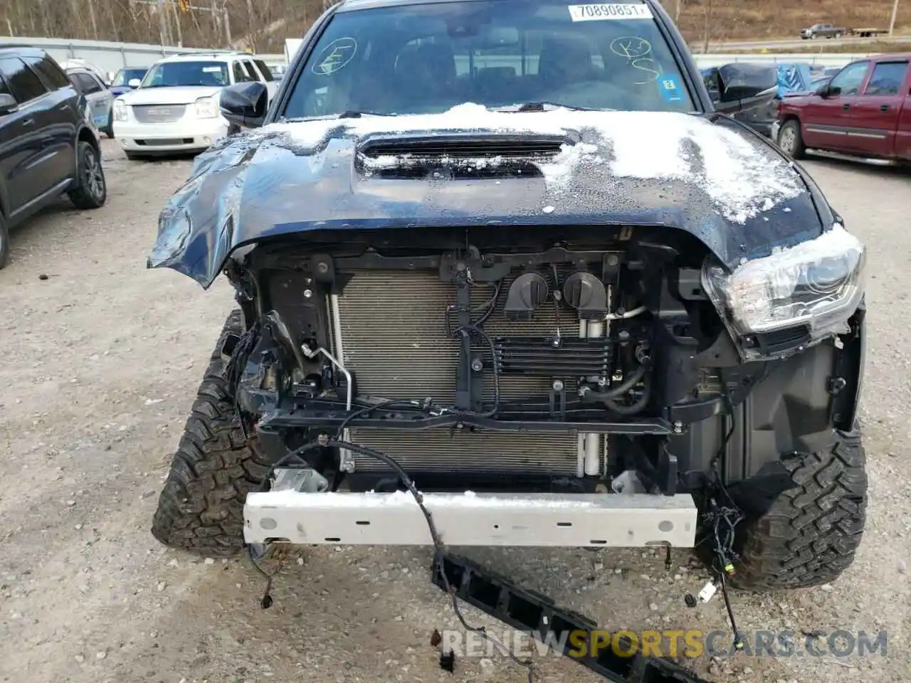 7 Photograph of a damaged car 3TMDZ5BN0KM066352 TOYOTA TACOMA 2019