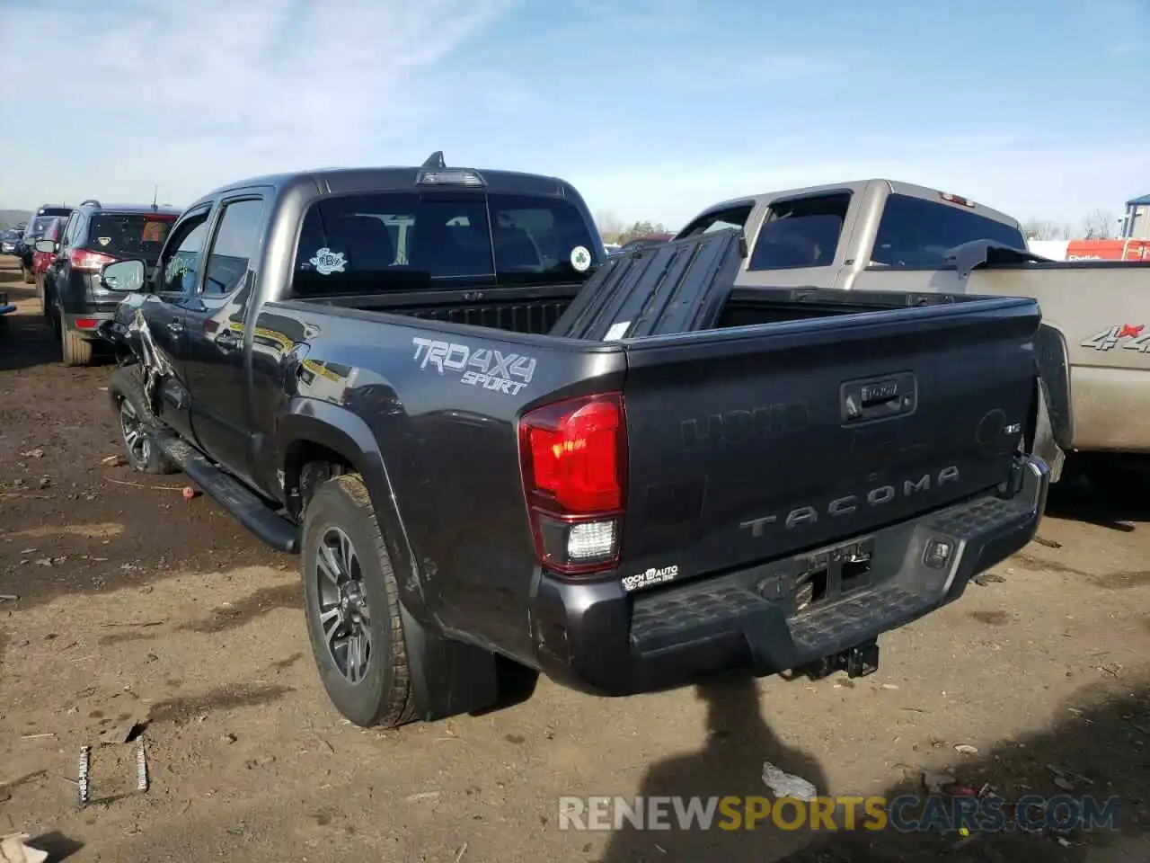 3 Photograph of a damaged car 3TMDZ5BN0KM066738 TOYOTA TACOMA 2019