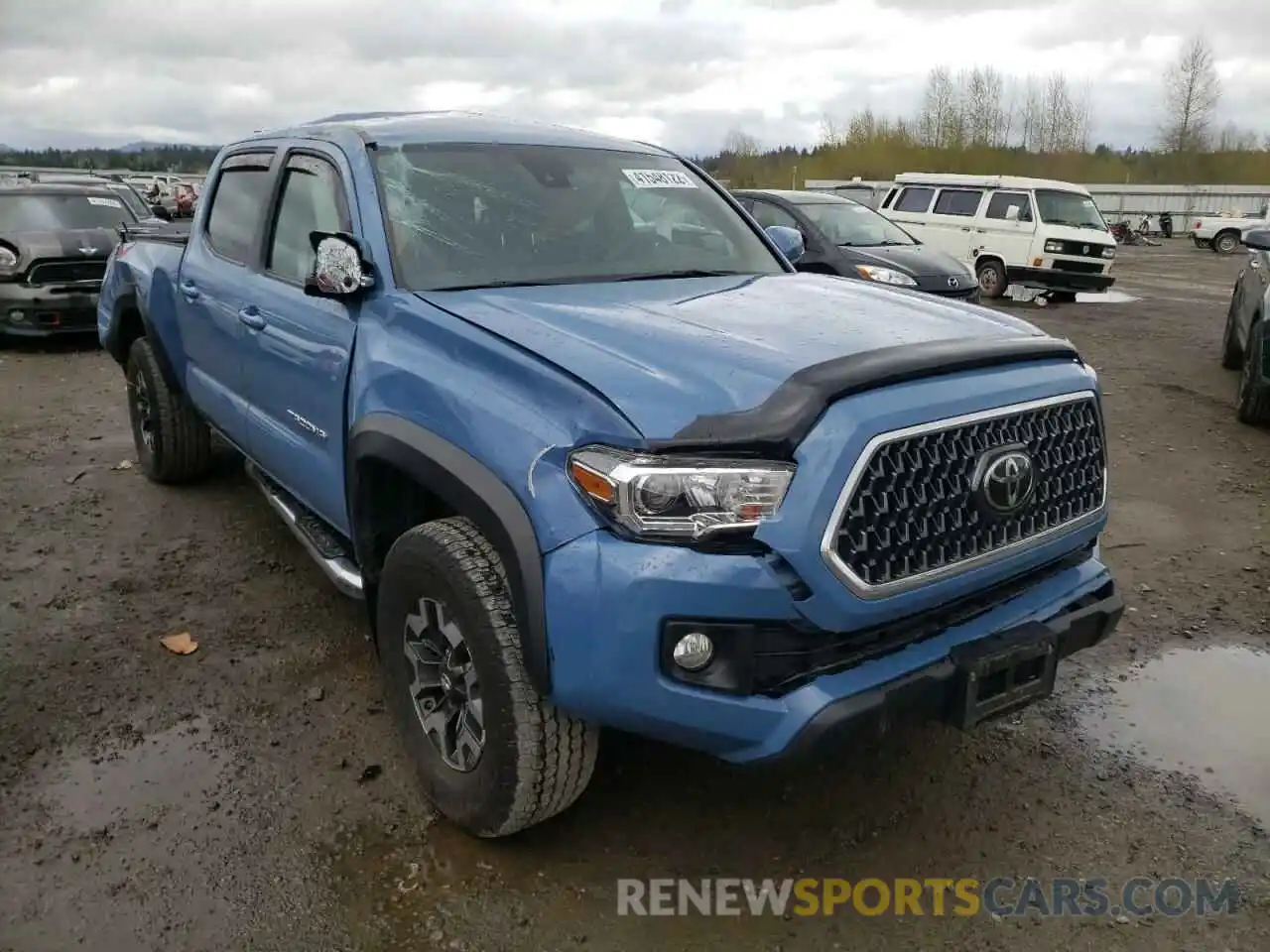 1 Photograph of a damaged car 3TMDZ5BN0KM066898 TOYOTA TACOMA 2019