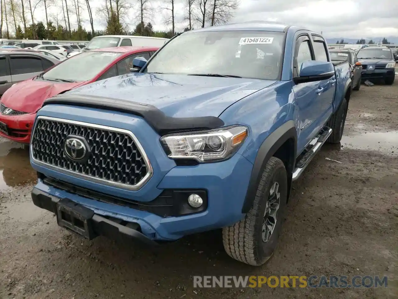 2 Photograph of a damaged car 3TMDZ5BN0KM066898 TOYOTA TACOMA 2019