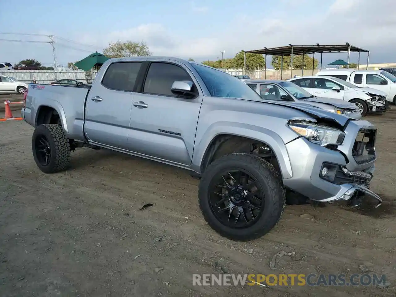 4 Photograph of a damaged car 3TMDZ5BN0KM067534 TOYOTA TACOMA 2019