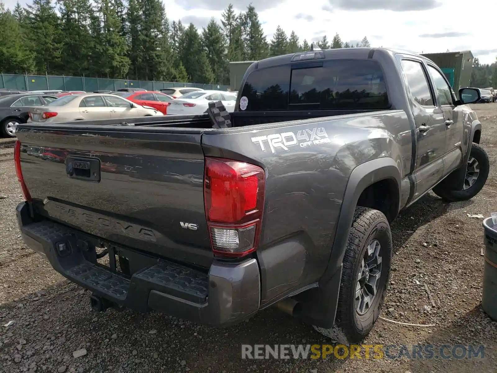 4 Photograph of a damaged car 3TMDZ5BN0KM069512 TOYOTA TACOMA 2019