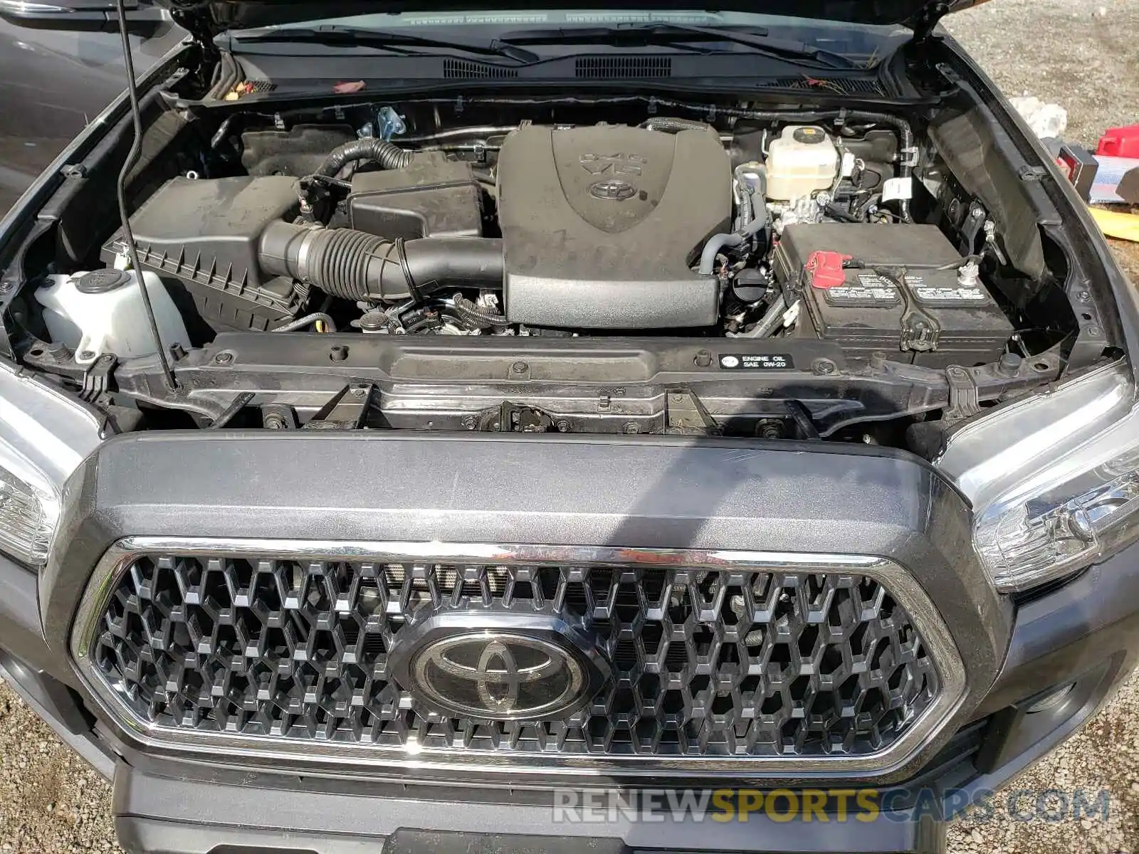 7 Photograph of a damaged car 3TMDZ5BN0KM069512 TOYOTA TACOMA 2019