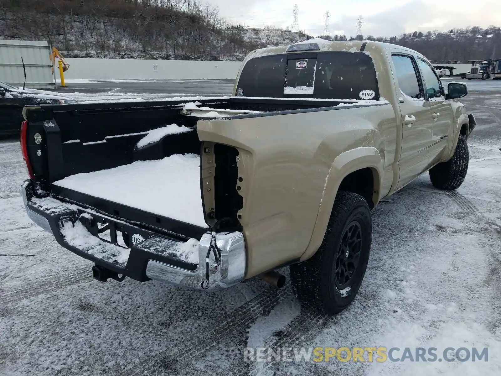 4 Photograph of a damaged car 3TMDZ5BN0KM069767 TOYOTA TACOMA 2019