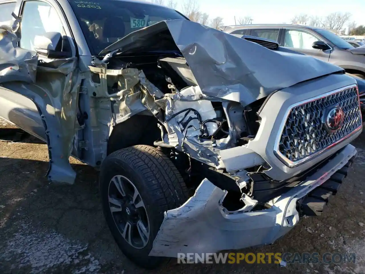 9 Photograph of a damaged car 3TMDZ5BN0KM070661 TOYOTA TACOMA 2019