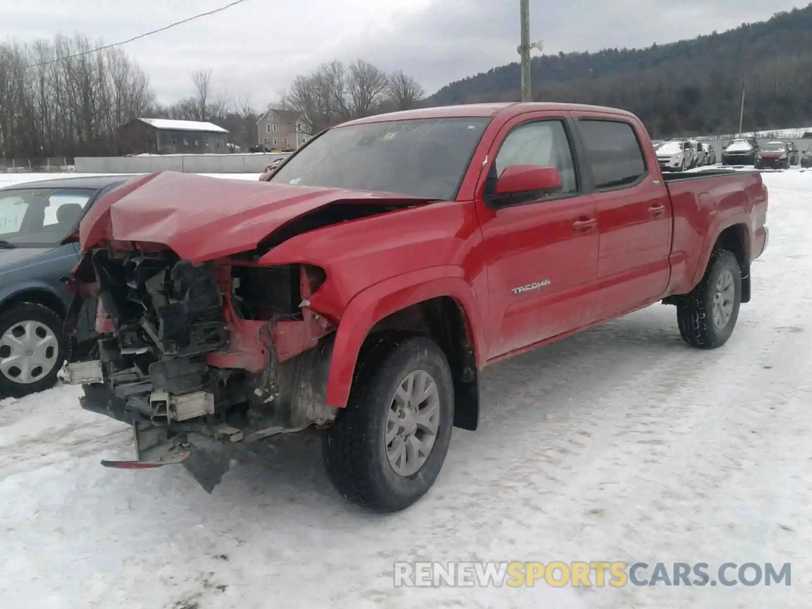 2 Photograph of a damaged car 3TMDZ5BN0KM070904 TOYOTA TACOMA 2019