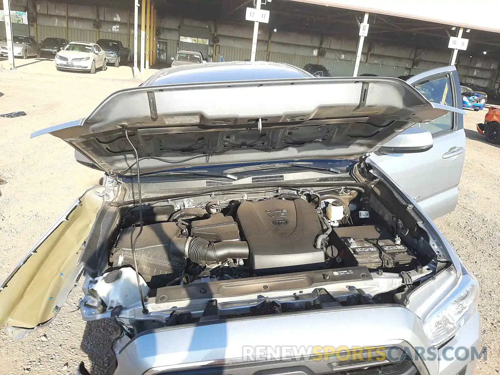 7 Photograph of a damaged car 3TMDZ5BN0KM072345 TOYOTA TACOMA 2019