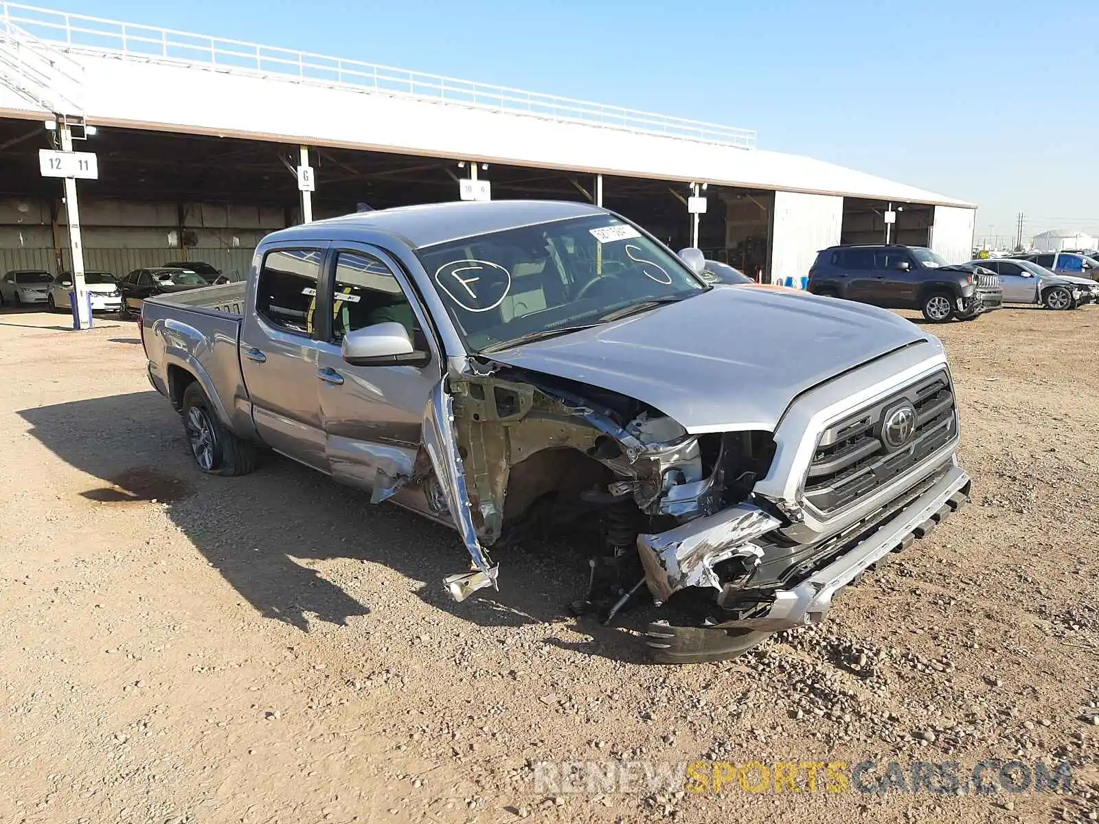 9 Photograph of a damaged car 3TMDZ5BN0KM072345 TOYOTA TACOMA 2019