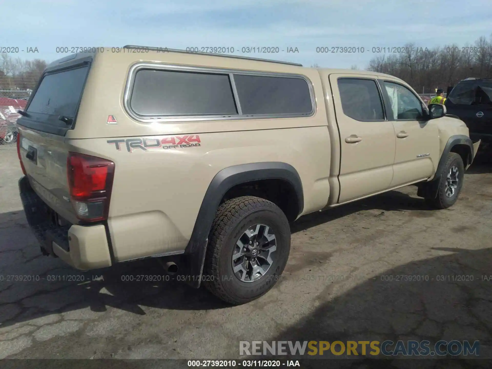 4 Photograph of a damaged car 3TMDZ5BN0KM078632 TOYOTA TACOMA 2019