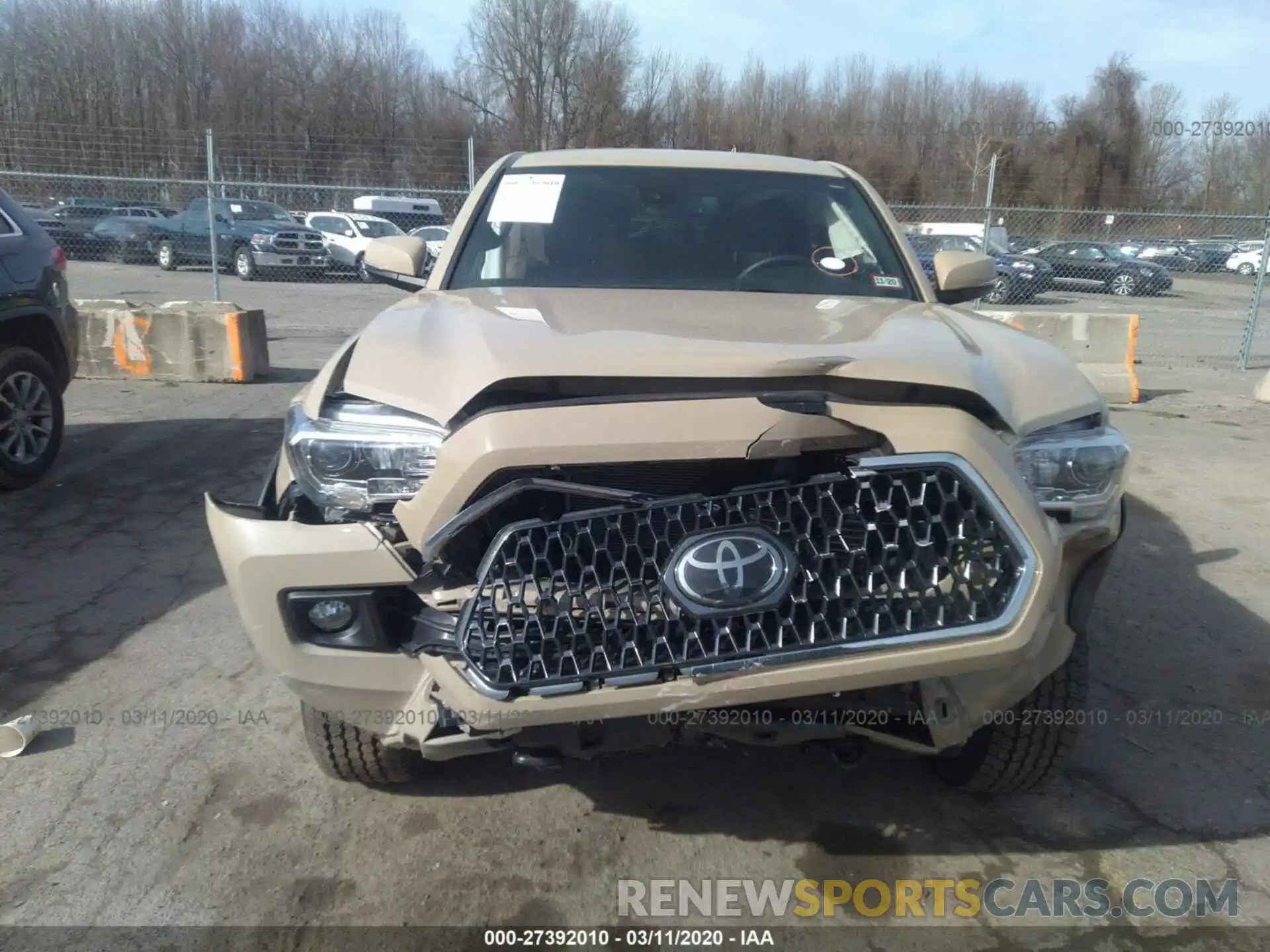 6 Photograph of a damaged car 3TMDZ5BN0KM078632 TOYOTA TACOMA 2019