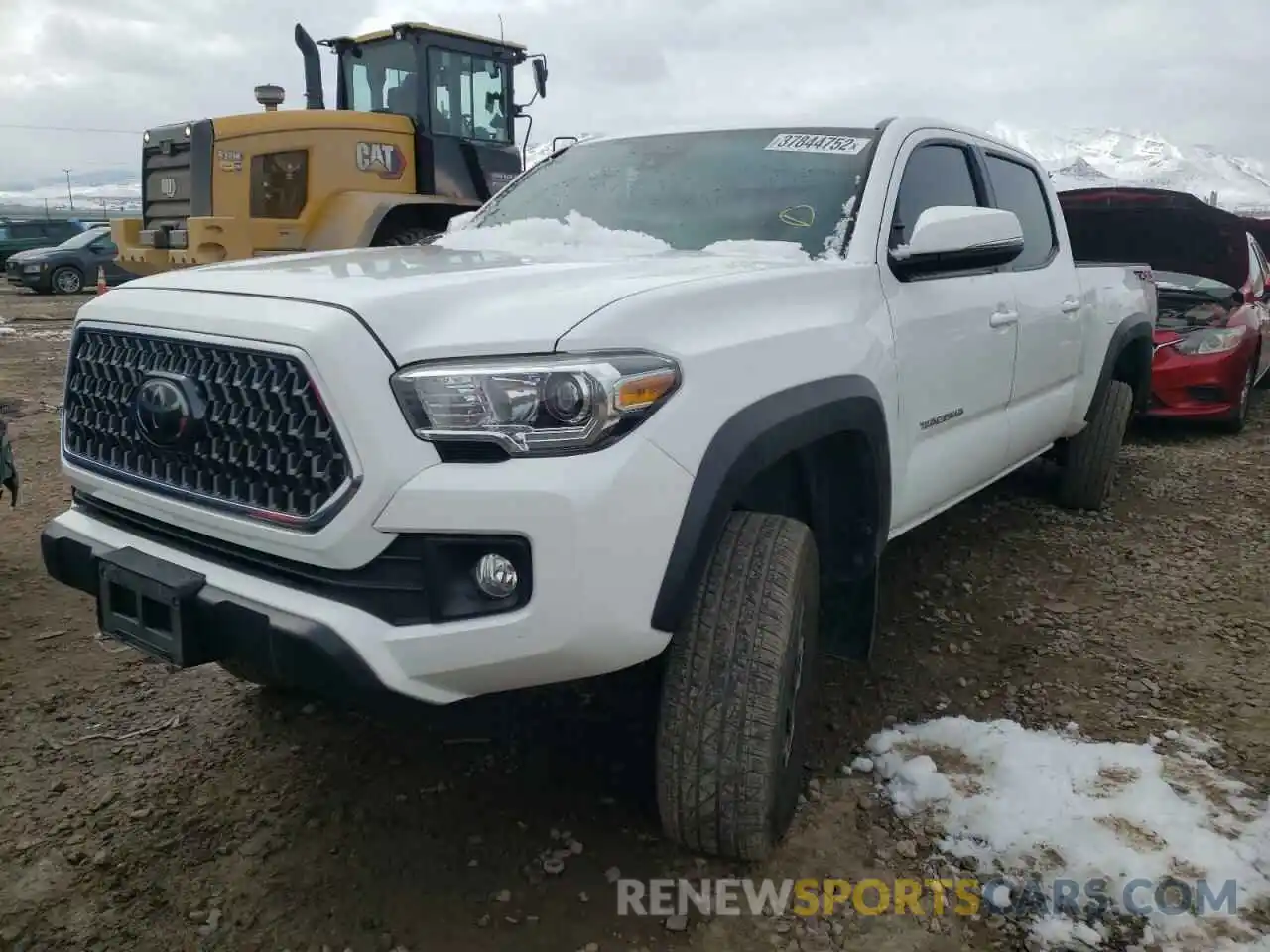 2 Photograph of a damaged car 3TMDZ5BN0KM078646 TOYOTA TACOMA 2019