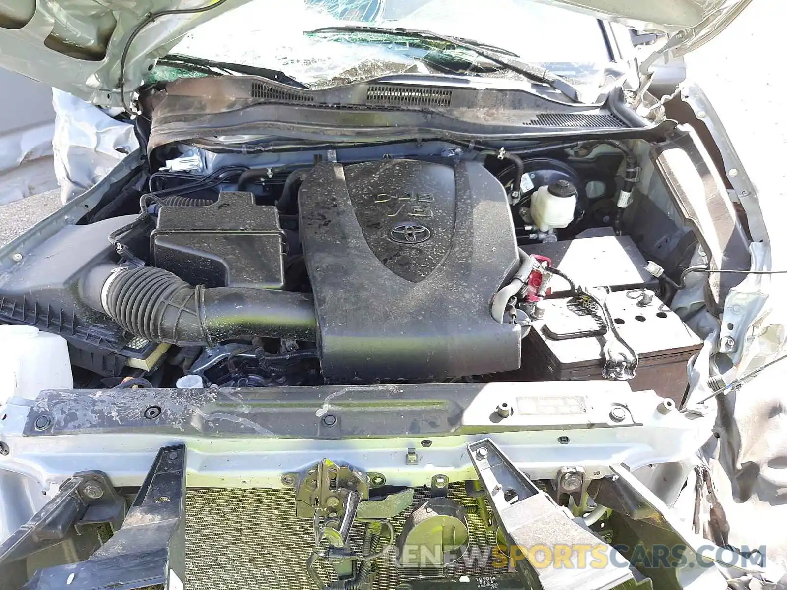 7 Photograph of a damaged car 3TMDZ5BN1KM058034 TOYOTA TACOMA 2019