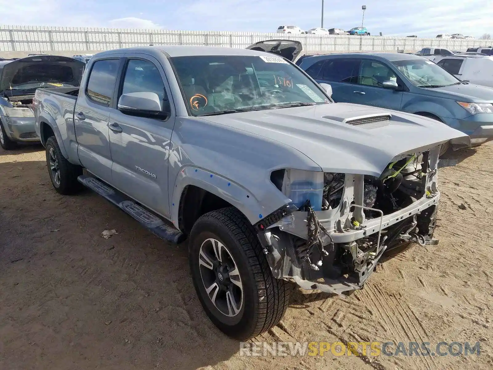 1 Фотография поврежденного автомобиля 3TMDZ5BN1KM059670 TOYOTA TACOMA 2019