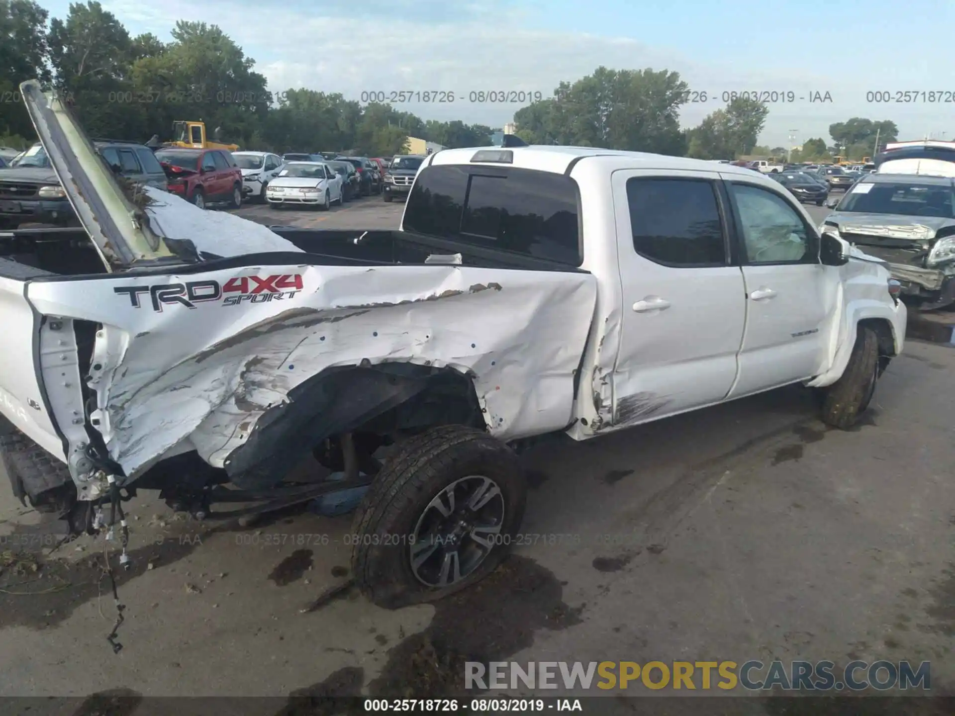 6 Photograph of a damaged car 3TMDZ5BN1KM061922 TOYOTA TACOMA 2019