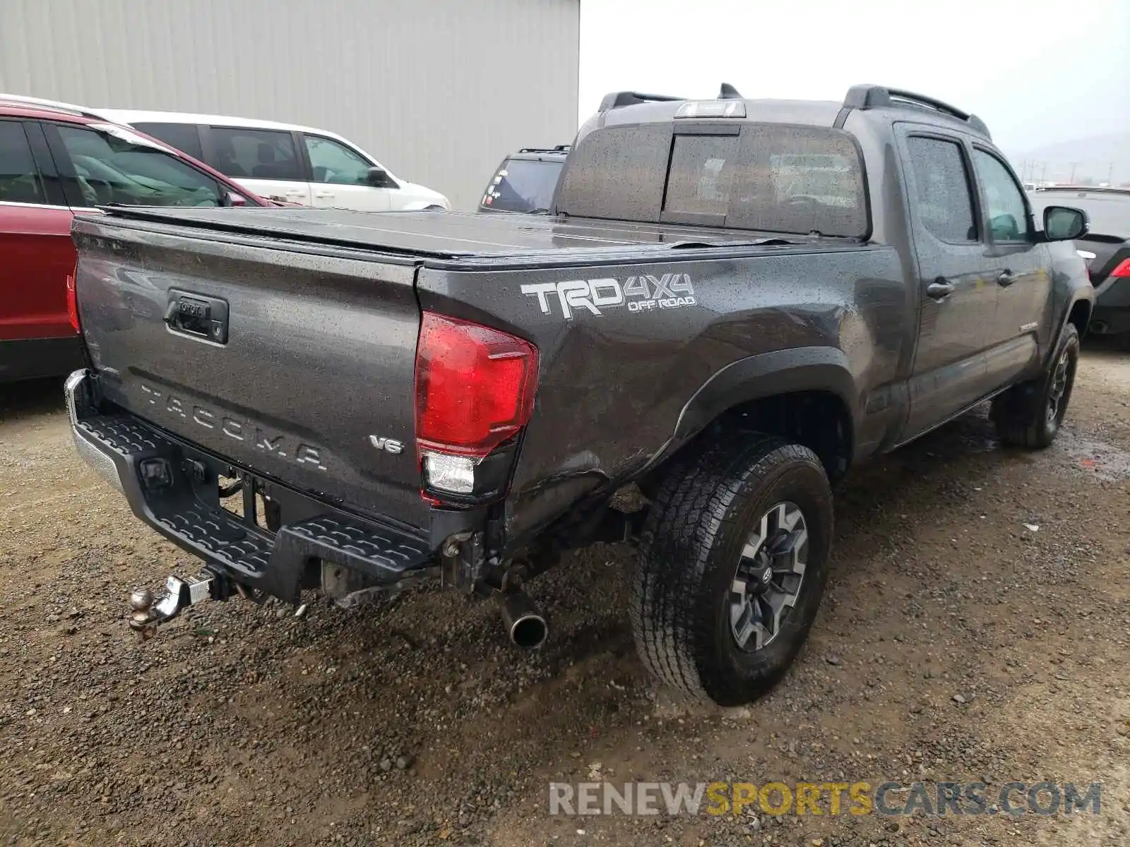 4 Photograph of a damaged car 3TMDZ5BN1KM063766 TOYOTA TACOMA 2019