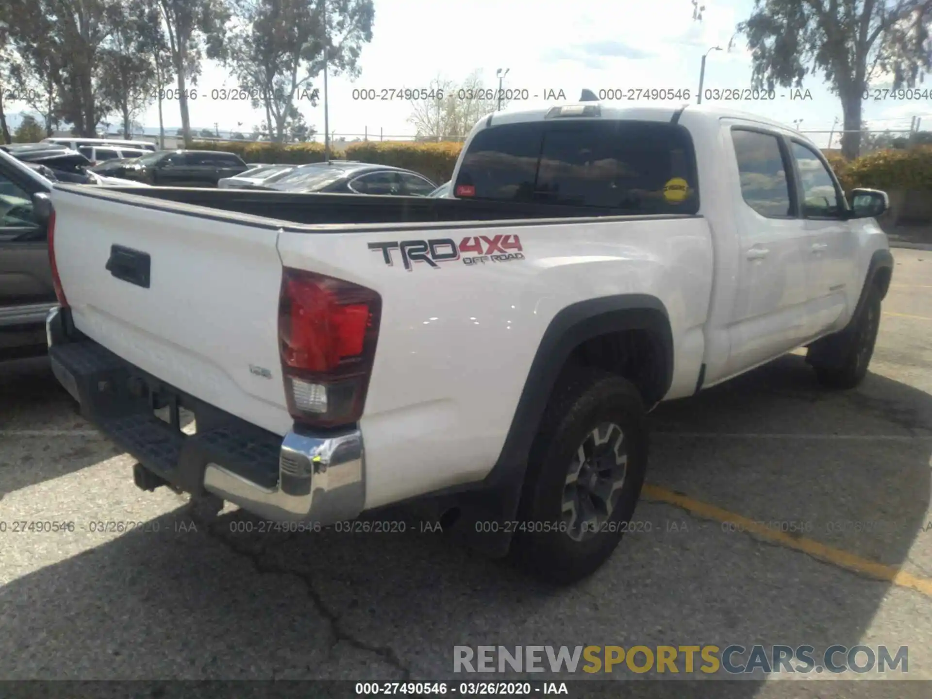 4 Photograph of a damaged car 3TMDZ5BN1KM065565 TOYOTA TACOMA 2019