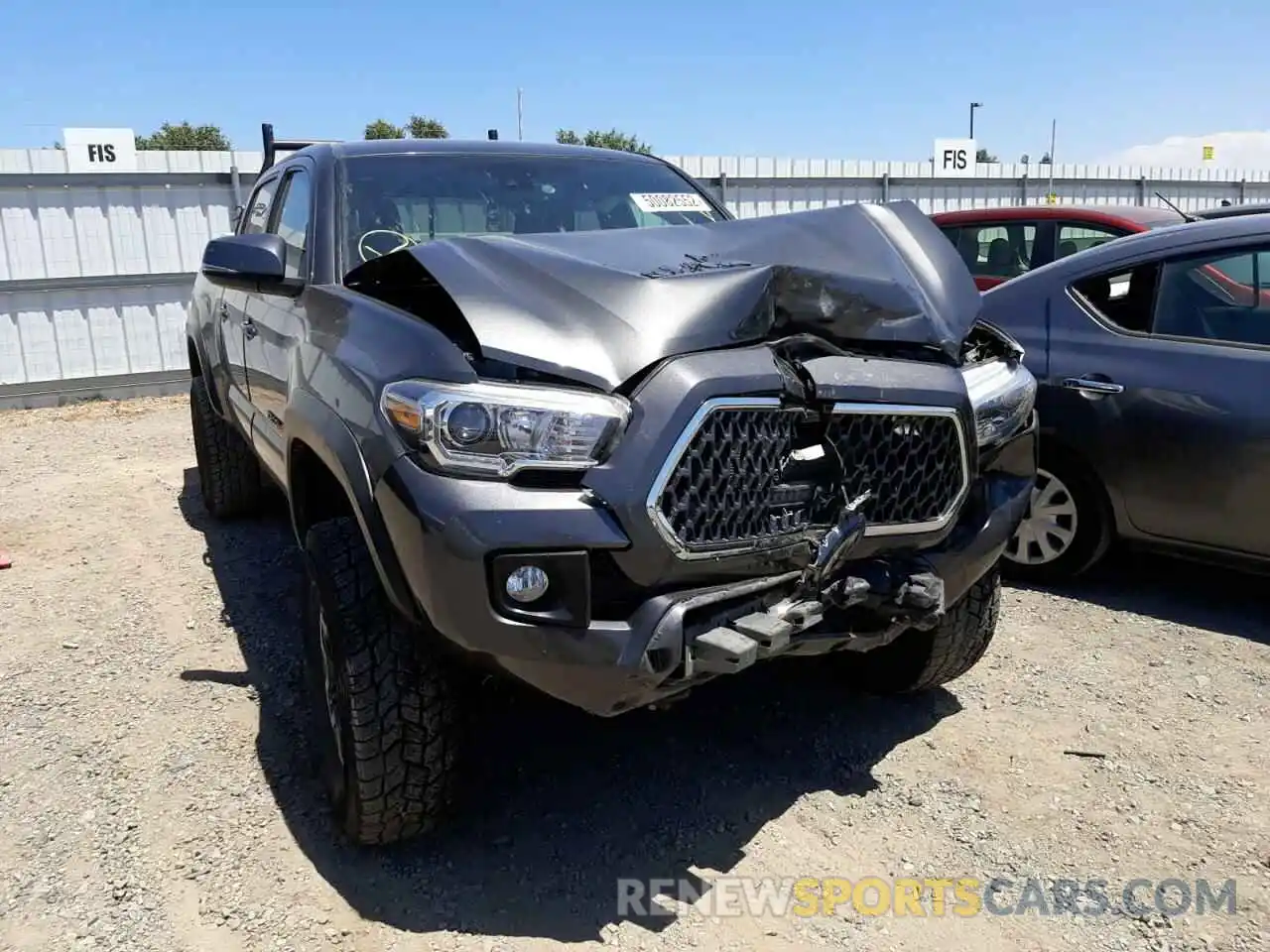 9 Photograph of a damaged car 3TMDZ5BN1KM070958 TOYOTA TACOMA 2019