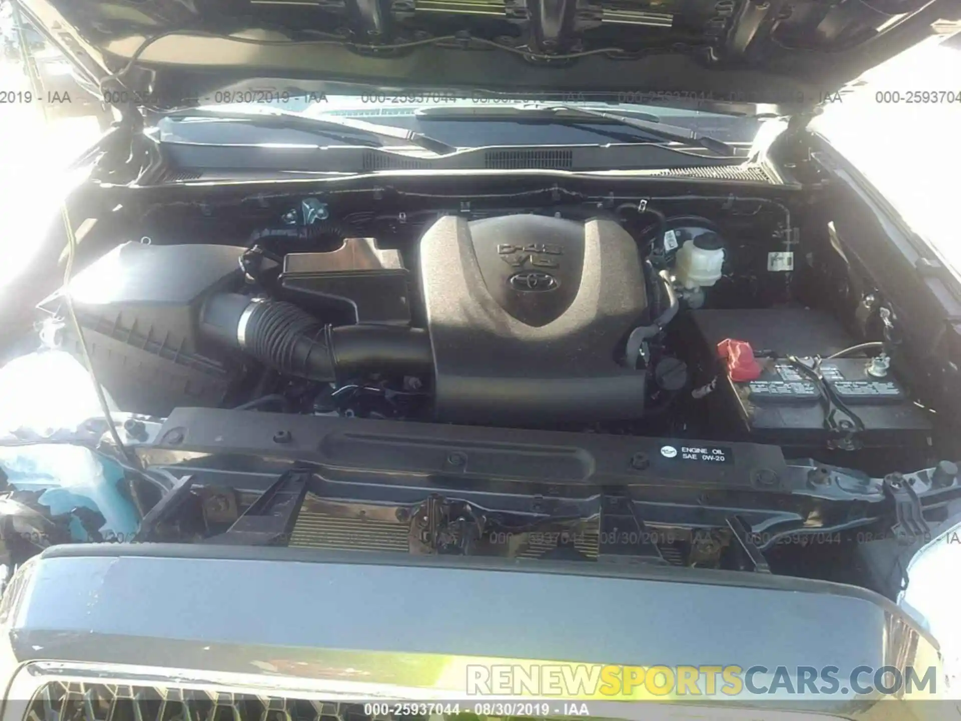 10 Photograph of a damaged car 3TMDZ5BN1KM074718 TOYOTA TACOMA 2019