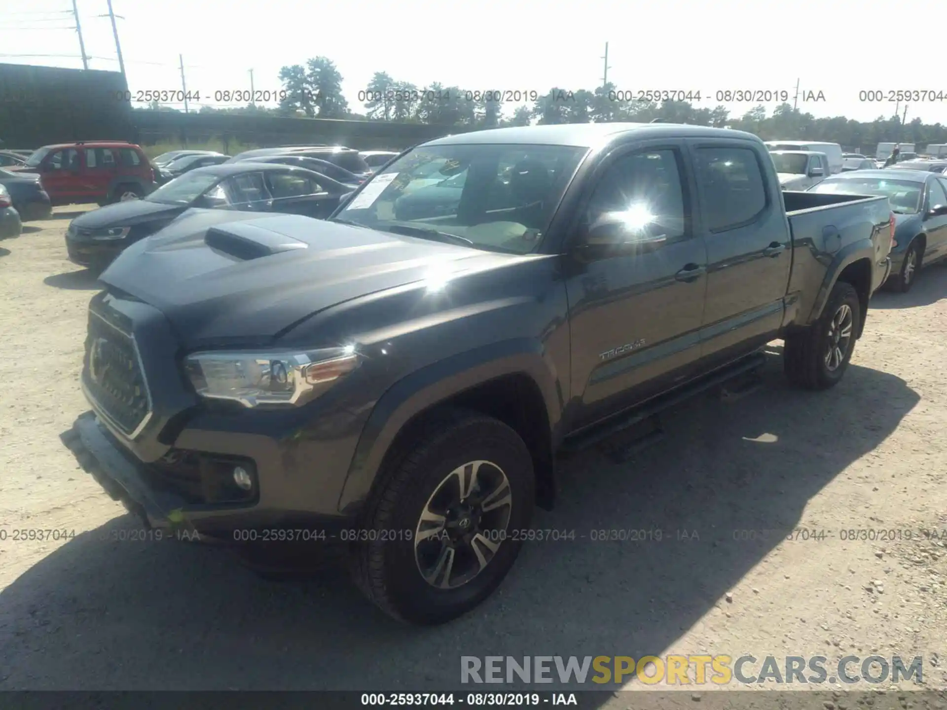 2 Photograph of a damaged car 3TMDZ5BN1KM074718 TOYOTA TACOMA 2019