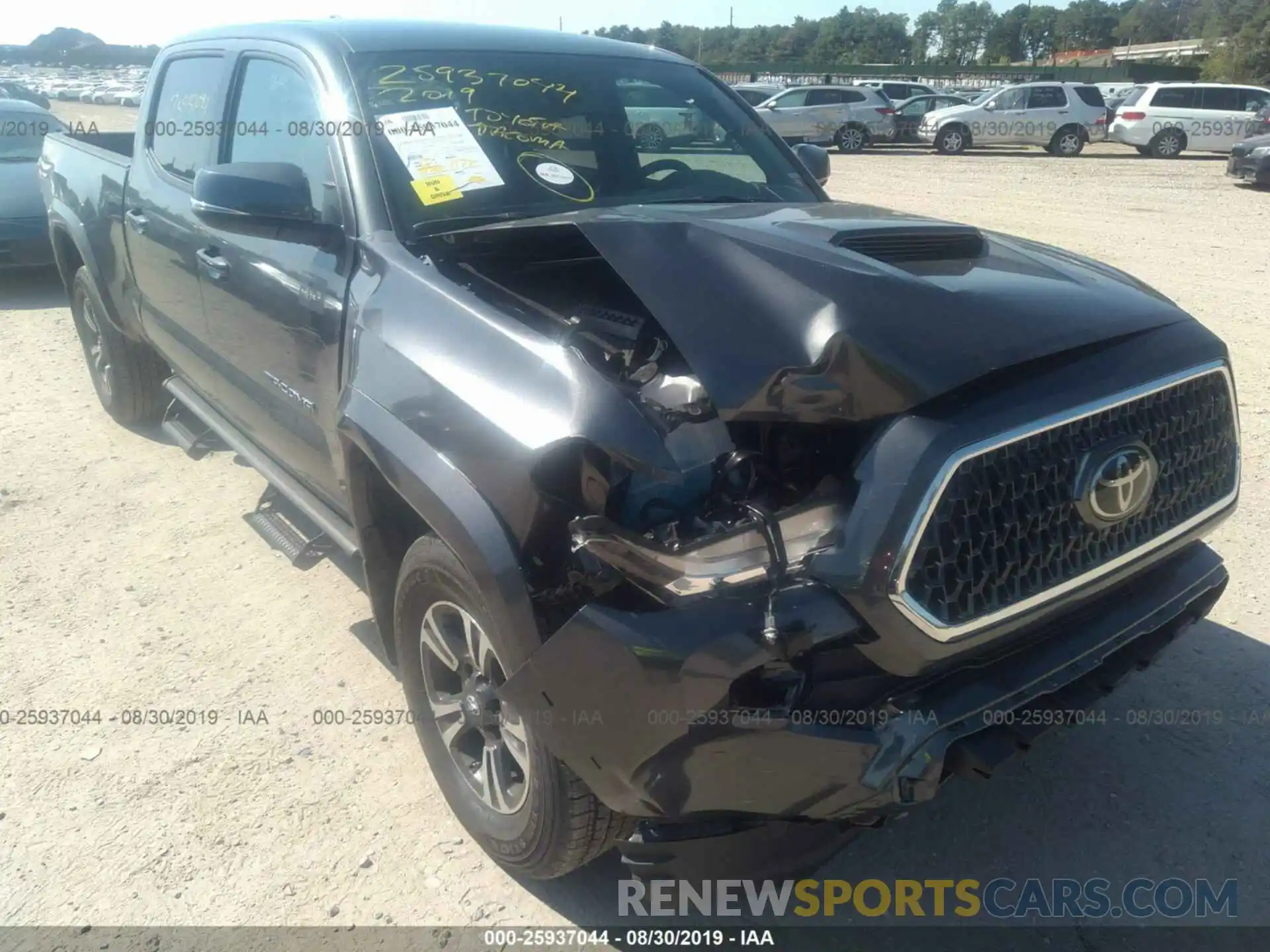 6 Photograph of a damaged car 3TMDZ5BN1KM074718 TOYOTA TACOMA 2019