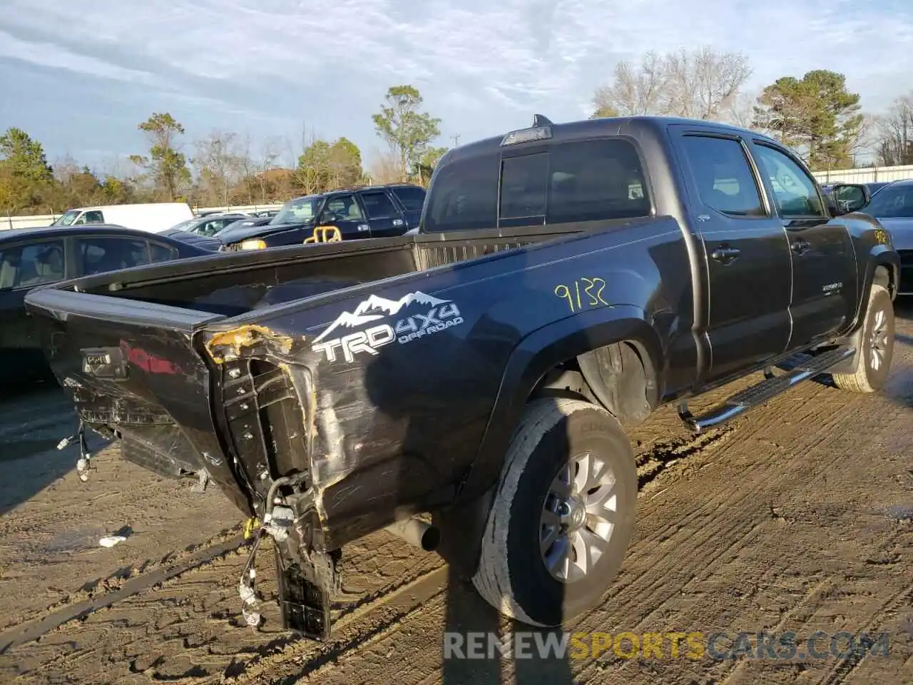 4 Photograph of a damaged car 3TMDZ5BN1KM075674 TOYOTA TACOMA 2019