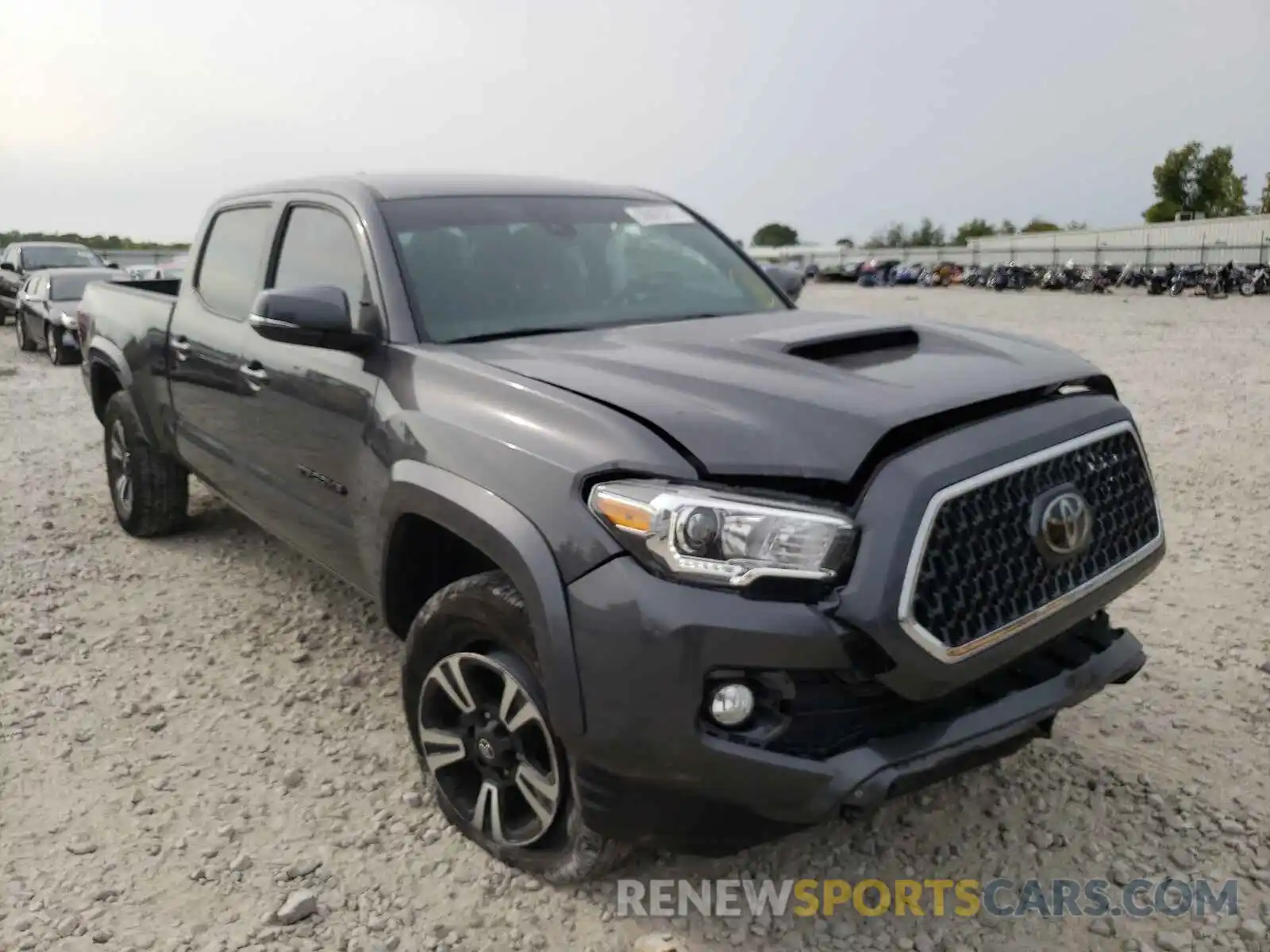 1 Photograph of a damaged car 3TMDZ5BN1KM076419 TOYOTA TACOMA 2019