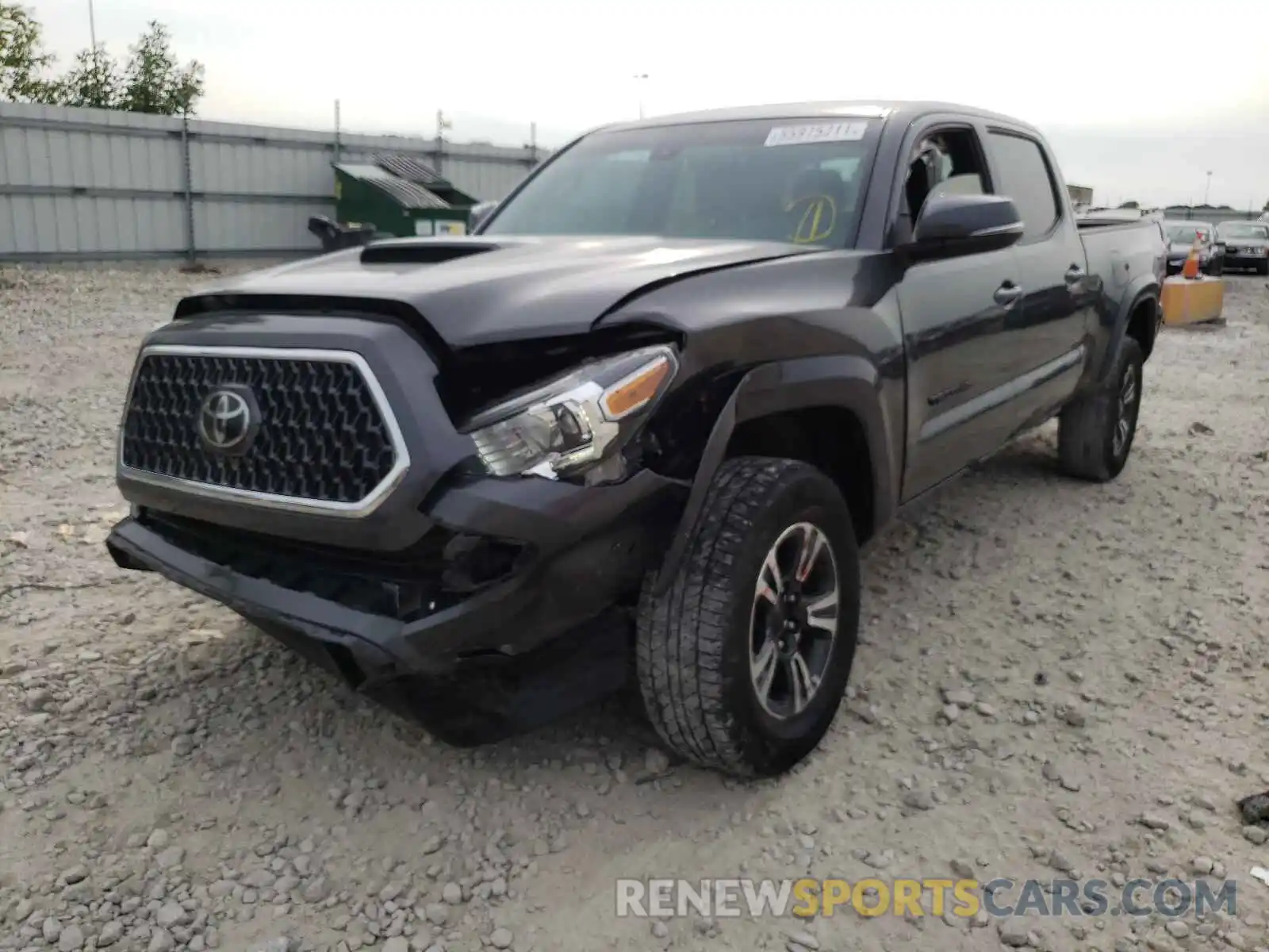 2 Photograph of a damaged car 3TMDZ5BN1KM076419 TOYOTA TACOMA 2019