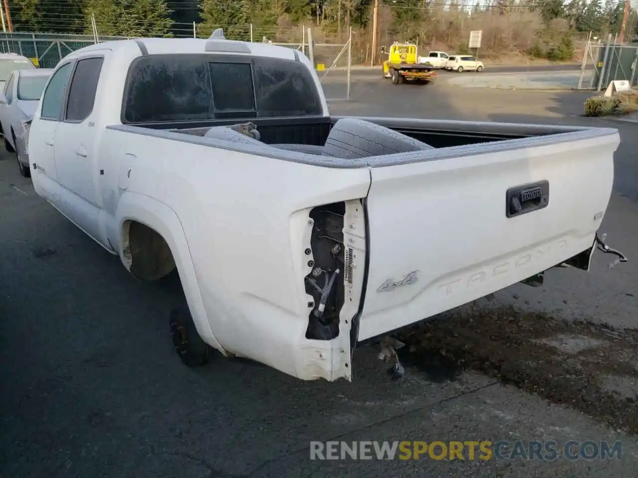 3 Photograph of a damaged car 3TMDZ5BN1KM077330 TOYOTA TACOMA 2019