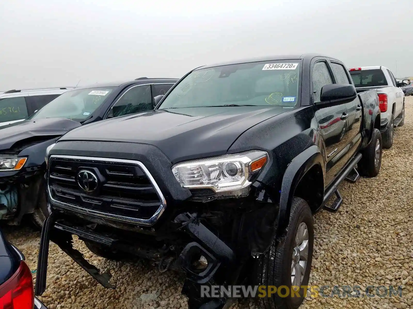 2 Photograph of a damaged car 3TMDZ5BN2KM055143 TOYOTA TACOMA 2019