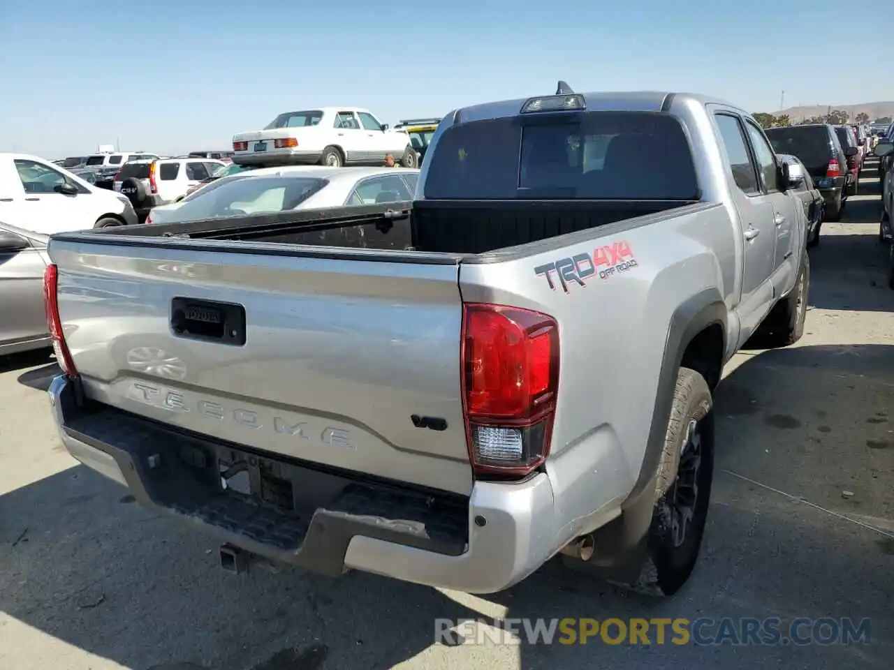 4 Photograph of a damaged car 3TMDZ5BN2KM055191 TOYOTA TACOMA 2019