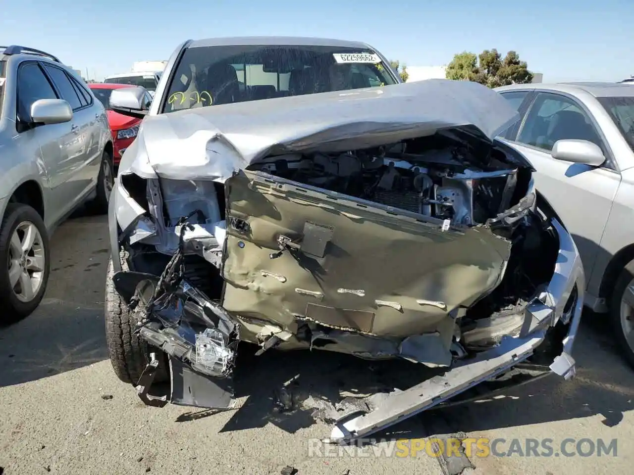 9 Photograph of a damaged car 3TMDZ5BN2KM055191 TOYOTA TACOMA 2019