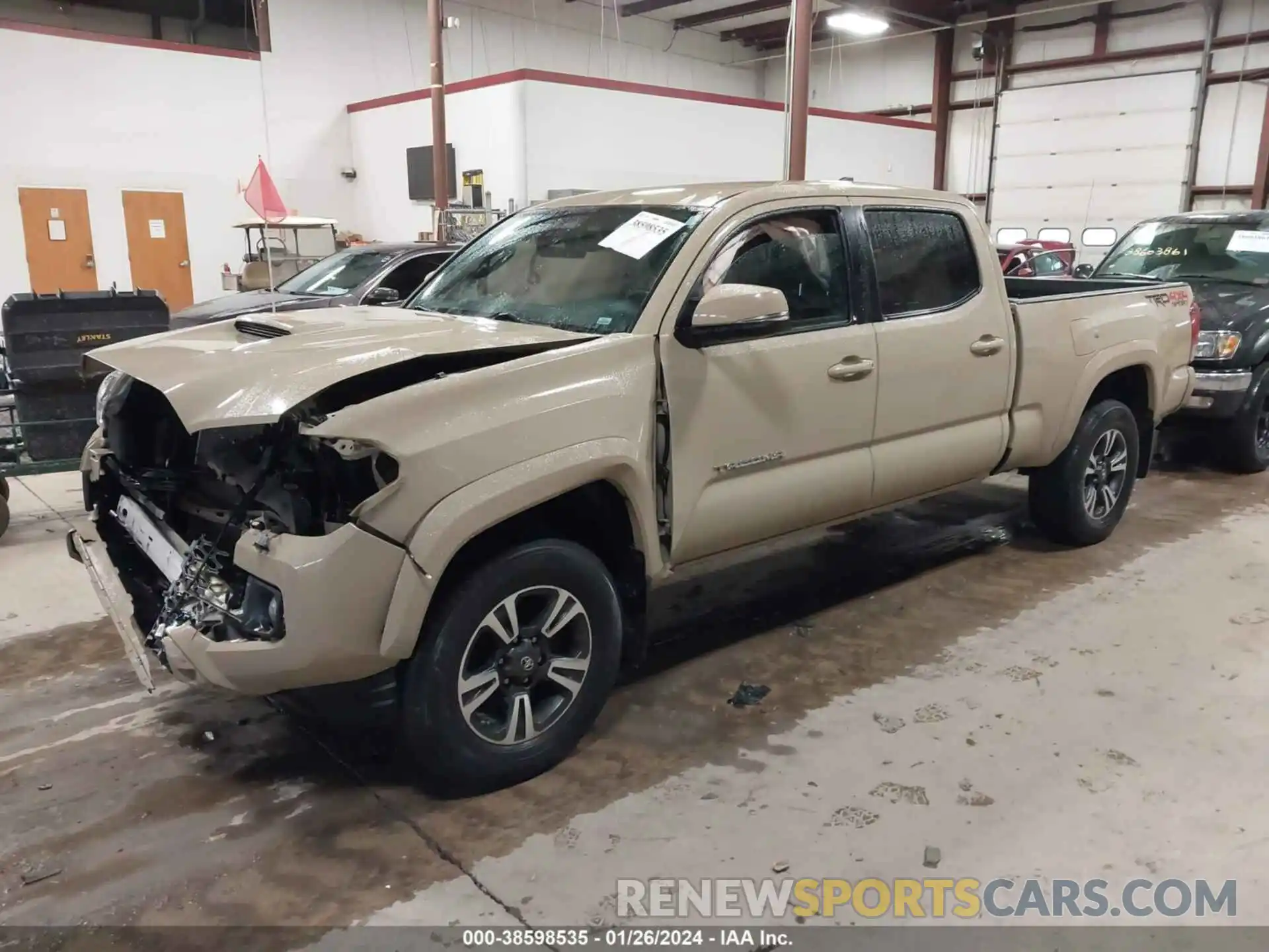 2 Photograph of a damaged car 3TMDZ5BN2KM057264 TOYOTA TACOMA 2019