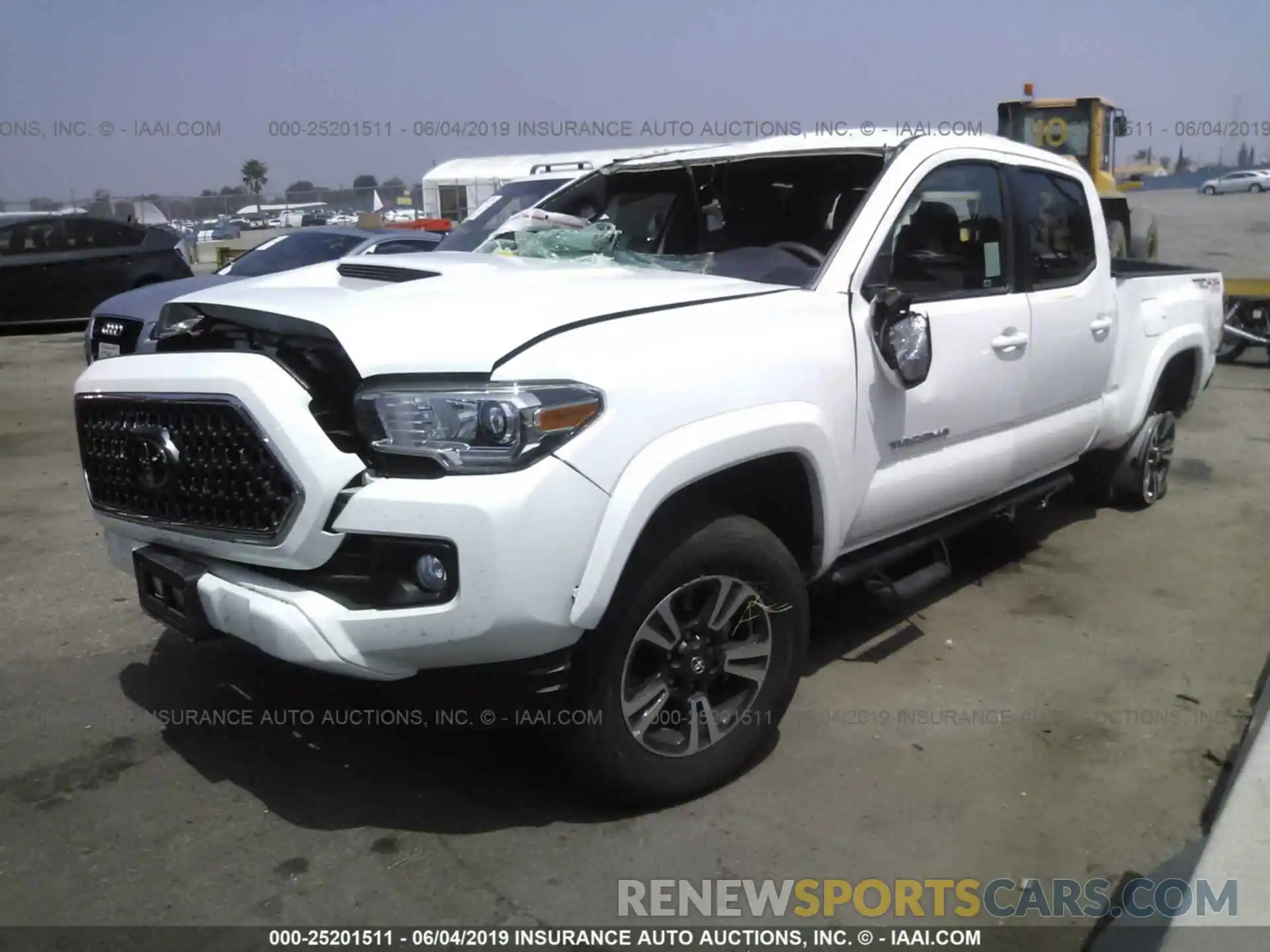 2 Photograph of a damaged car 3TMDZ5BN2KM057328 TOYOTA TACOMA 2019