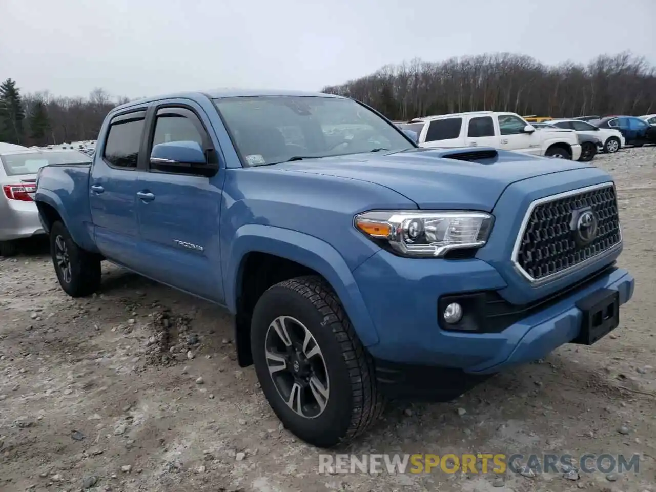 1 Photograph of a damaged car 3TMDZ5BN2KM057555 TOYOTA TACOMA 2019