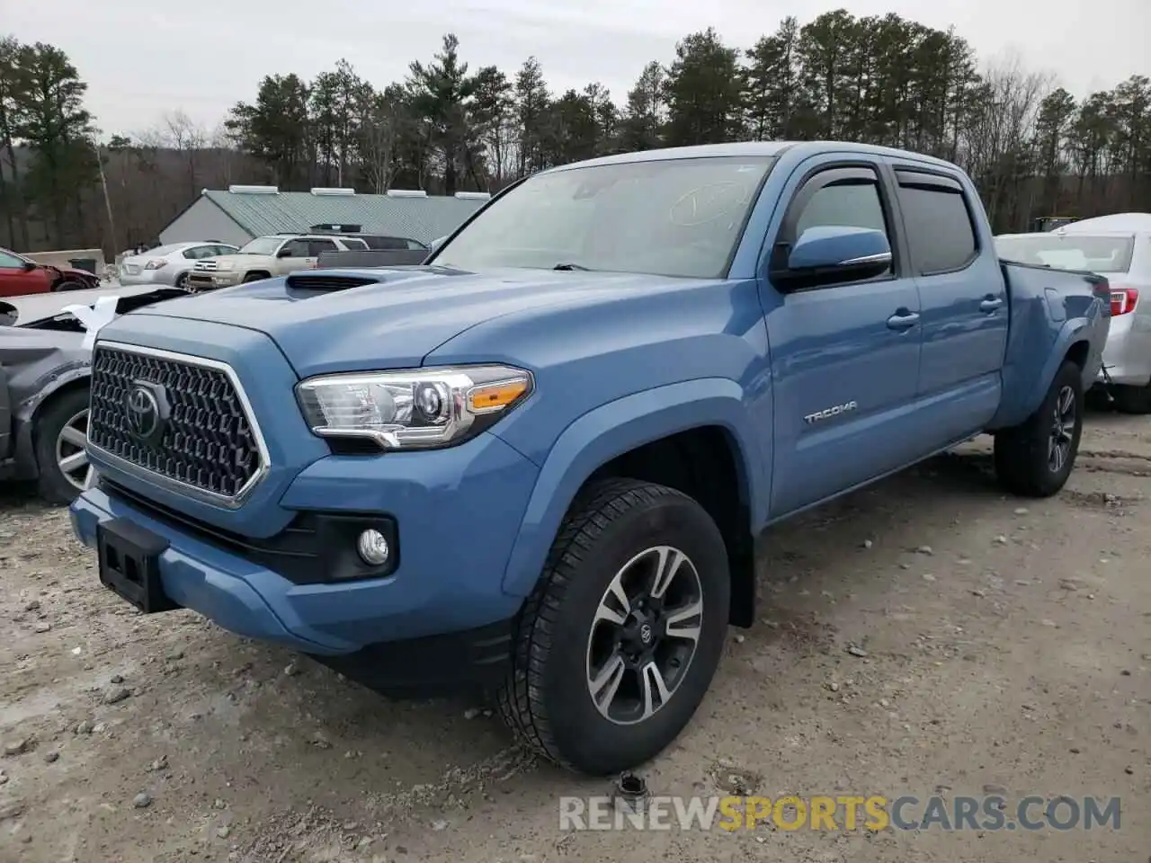 2 Photograph of a damaged car 3TMDZ5BN2KM057555 TOYOTA TACOMA 2019