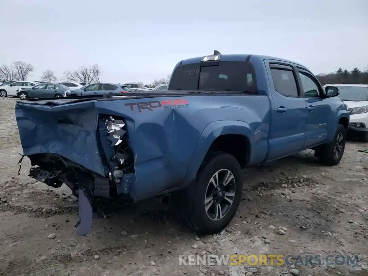 4 Photograph of a damaged car 3TMDZ5BN2KM057555 TOYOTA TACOMA 2019