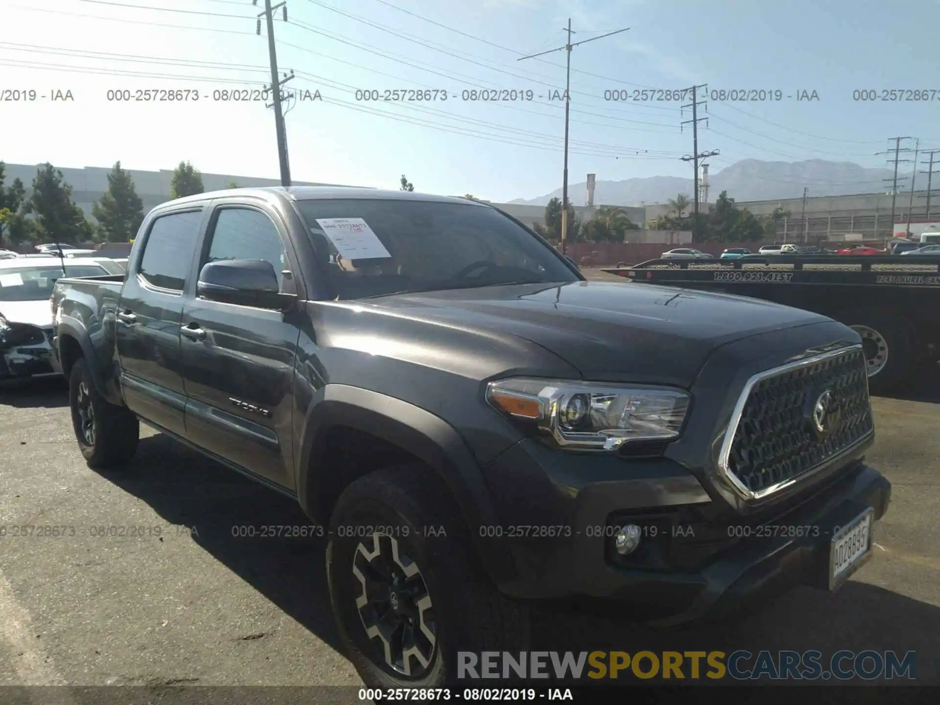 1 Фотография поврежденного автомобиля 3TMDZ5BN2KM057765 TOYOTA TACOMA 2019