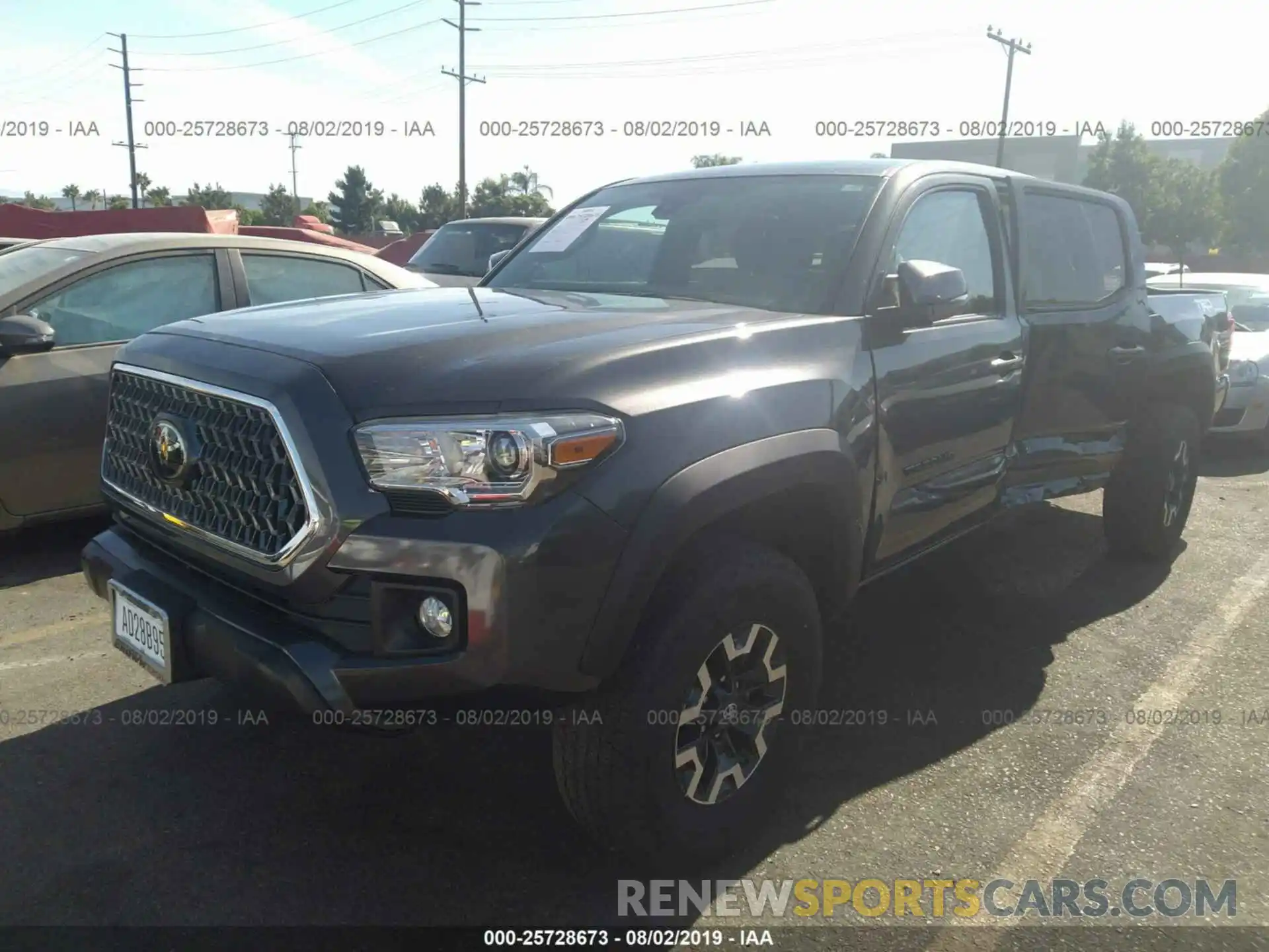 2 Фотография поврежденного автомобиля 3TMDZ5BN2KM057765 TOYOTA TACOMA 2019