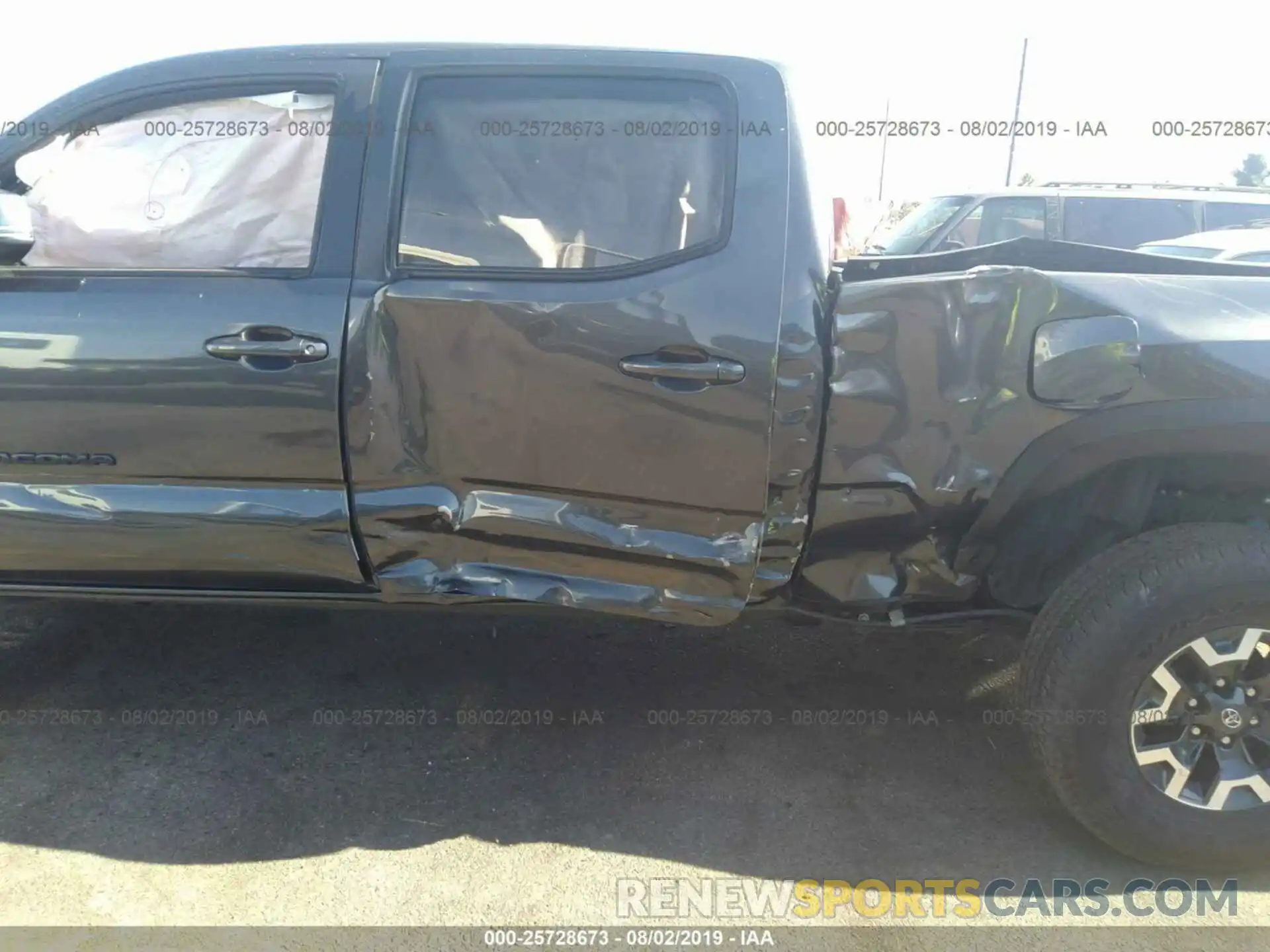 6 Фотография поврежденного автомобиля 3TMDZ5BN2KM057765 TOYOTA TACOMA 2019