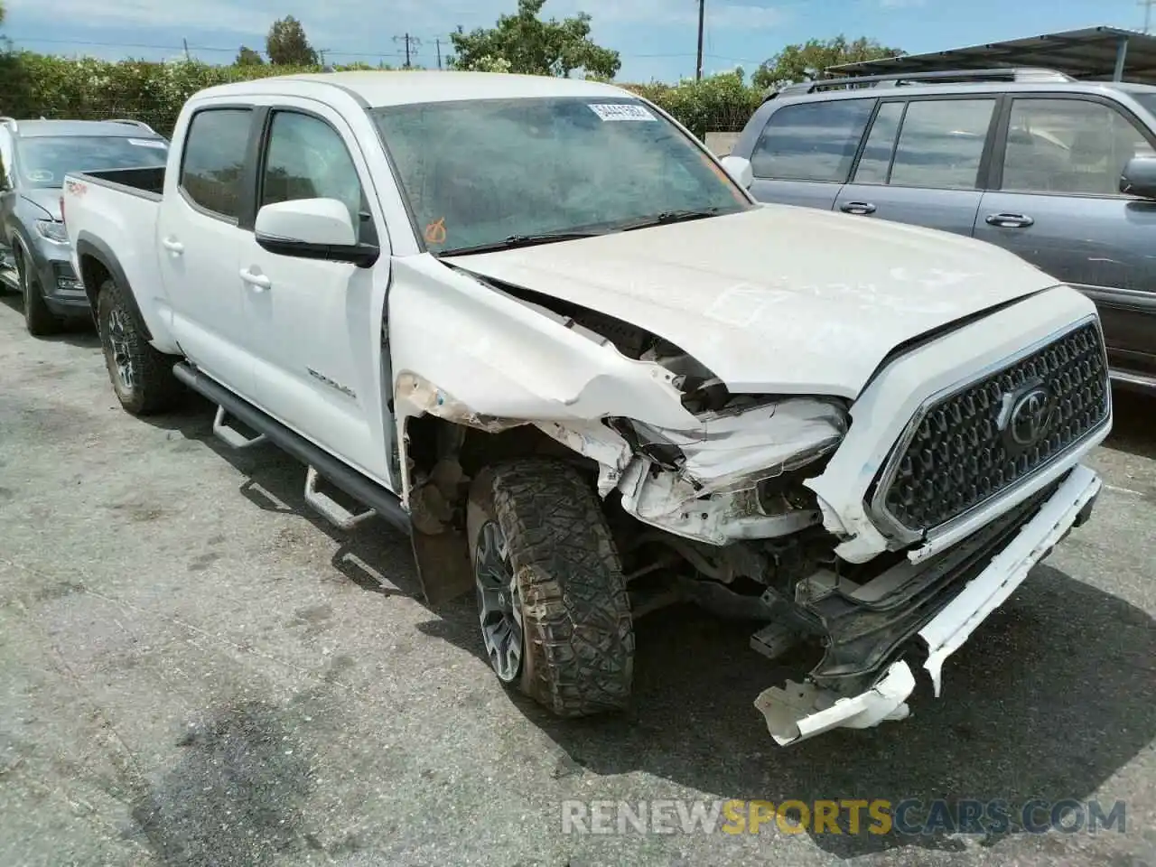 1 Photograph of a damaged car 3TMDZ5BN2KM058527 TOYOTA TACOMA 2019