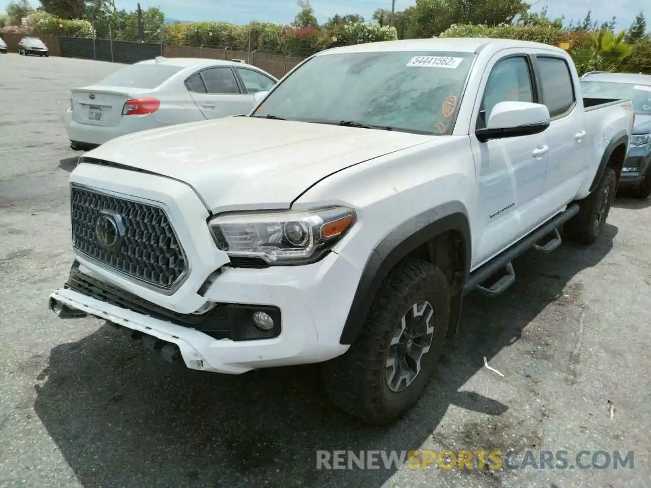 2 Photograph of a damaged car 3TMDZ5BN2KM058527 TOYOTA TACOMA 2019