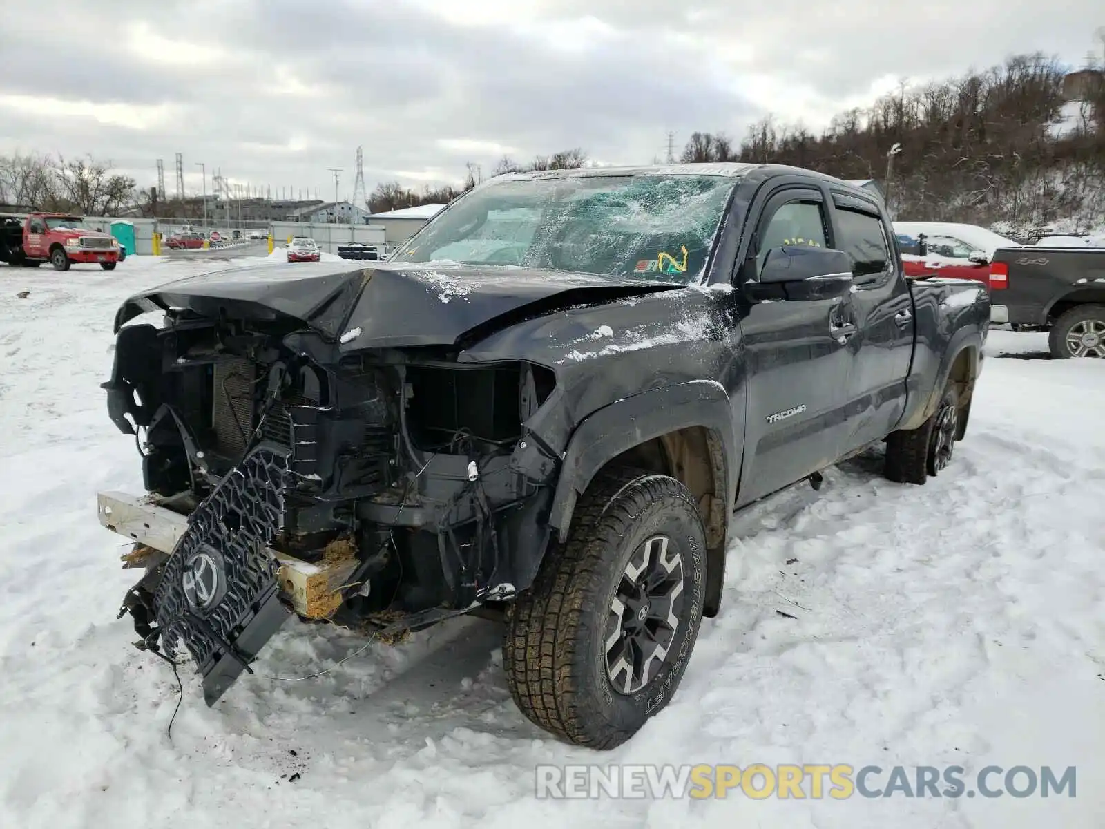 2 Photograph of a damaged car 3TMDZ5BN2KM059418 TOYOTA TACOMA 2019