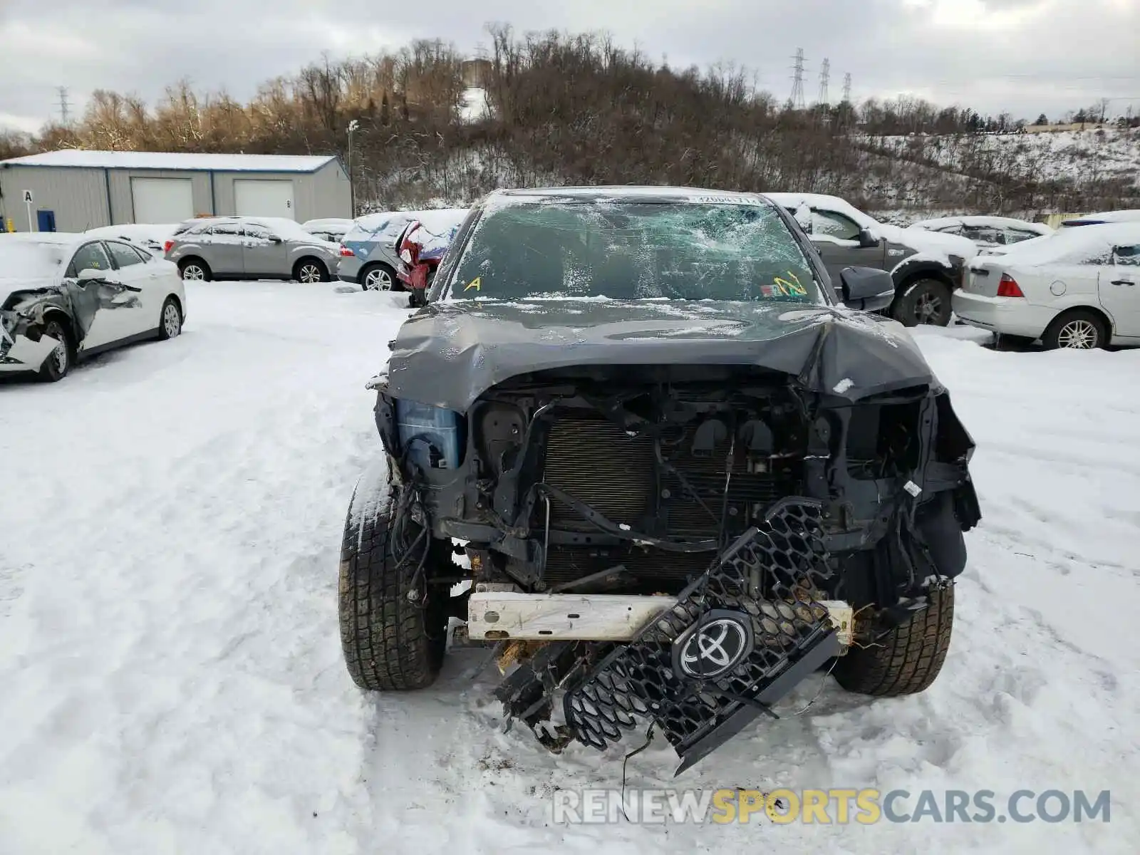 9 Photograph of a damaged car 3TMDZ5BN2KM059418 TOYOTA TACOMA 2019