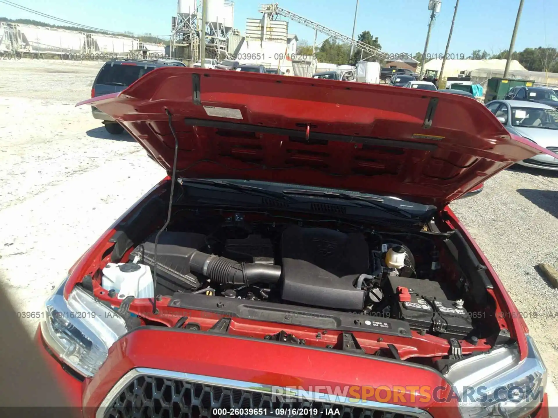 10 Photograph of a damaged car 3TMDZ5BN2KM059600 TOYOTA TACOMA 2019