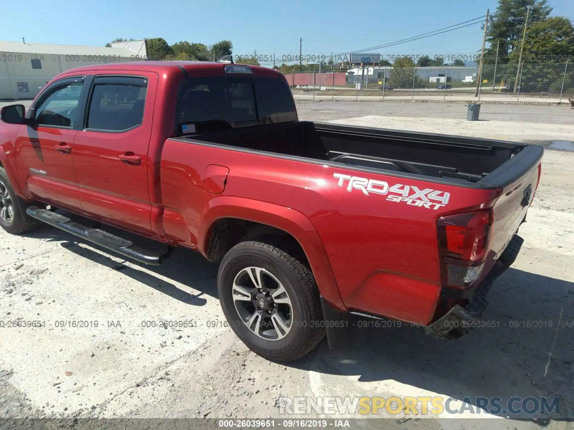 3 Photograph of a damaged car 3TMDZ5BN2KM059600 TOYOTA TACOMA 2019