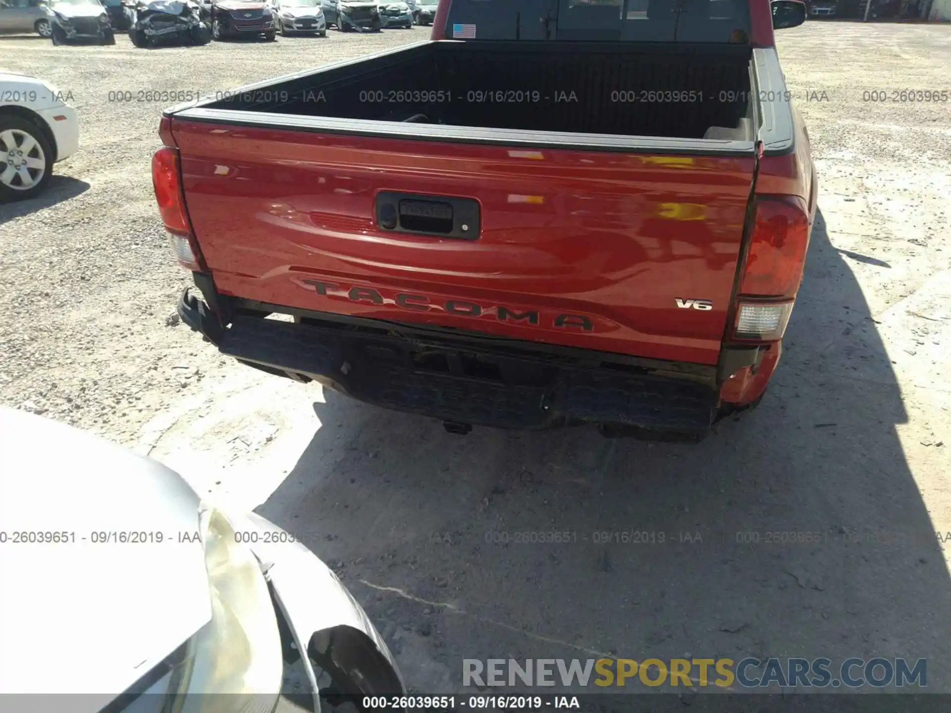 6 Photograph of a damaged car 3TMDZ5BN2KM059600 TOYOTA TACOMA 2019